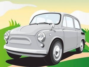 Vintage Vehicle Picture Assembly