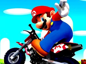 Super Mario Wheelie Online Arcade Game