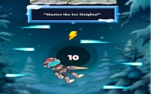Glacial Hop: Snowbound Arcade Runner