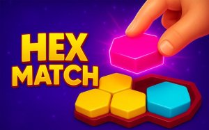 Hex Match Puzzle Game Online - Logic Puzzle Game