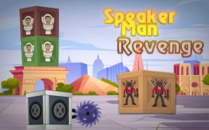 Speakerman Revenge Laser Box Precision Fighter Arcade Game