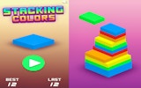 Colorful Block Tower Puzzle