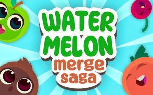 Watermelon Merge Saga - Fun Fruit Merge Puzzle Game Online Puzzle Game
