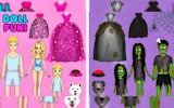 Chibi Doll Dress Up Makeover: Princess Fashion & Beauty Salon Online Game