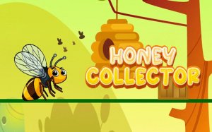 Honey Collector Bee Game - Free Online Platformer Arcade Game