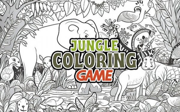 Wildlife Palette: Jungle Color Art