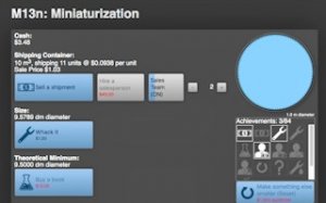M13n: Miniaturization - Reverse Clicker Strategy