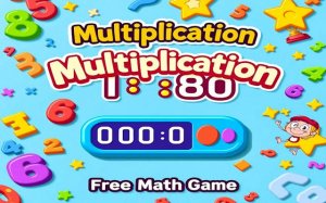 Multiplication Ability Test - Math Practice Game Online