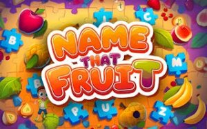 Fruit Name Puzzle for Children