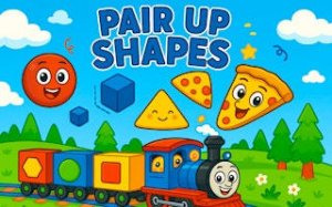 Shape Match Geometry Puzzle